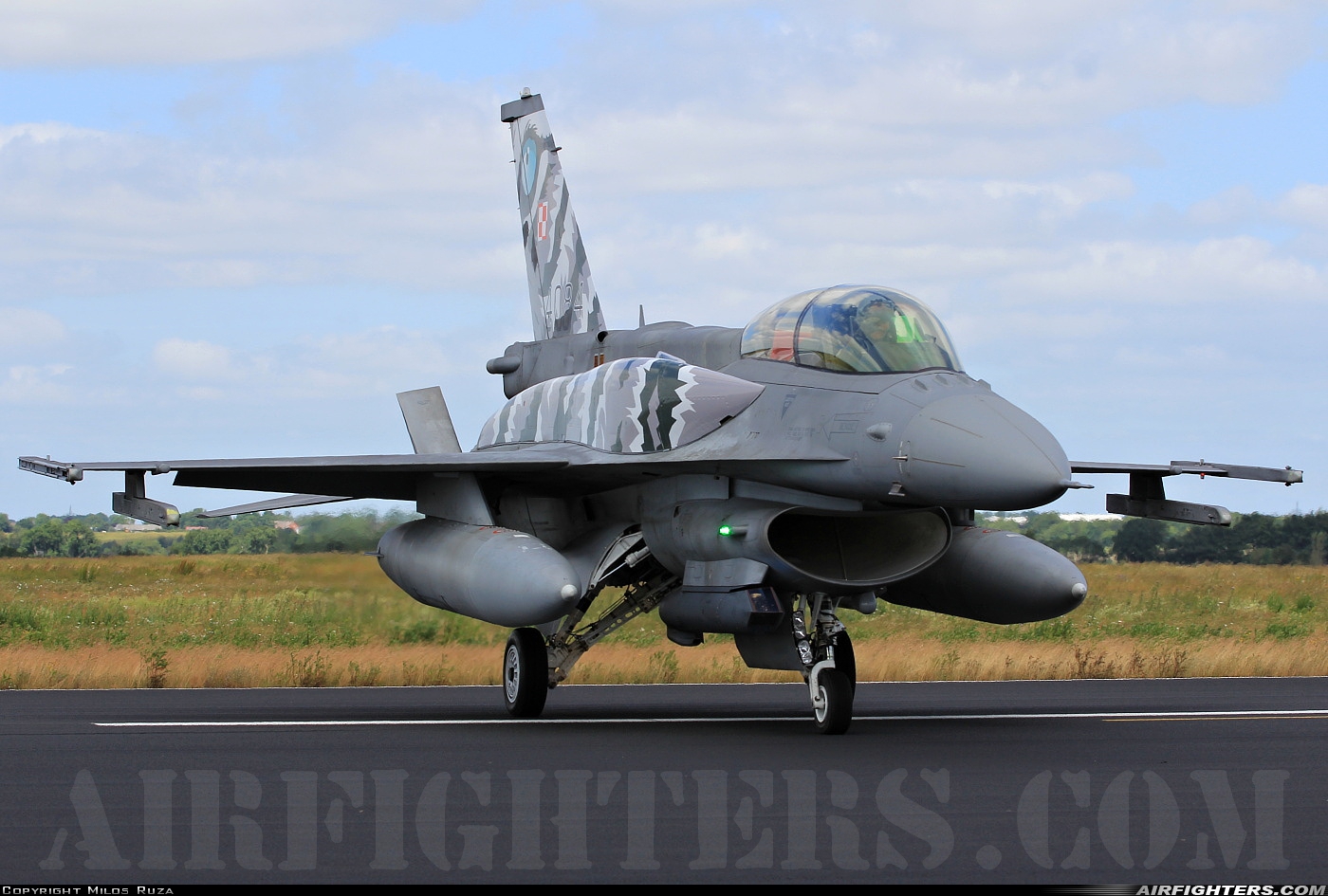 Poland - Air Force General Dynamics F-16D Fighting Falcon 4084 at Schleswig (- Jagel) (WBG / ETNS), Germany
