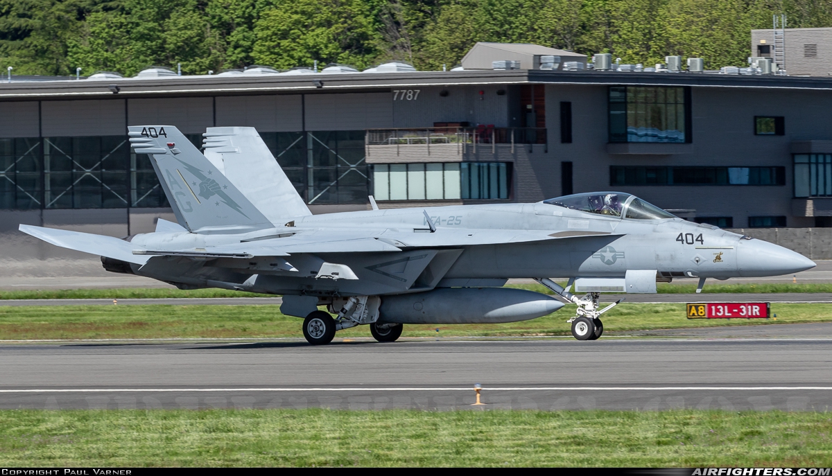 USA - Navy Boeing F/A-18E Super Hornet 168355 at Seattle - Boeing Field / King County Int. (BFI / KBFI), USA