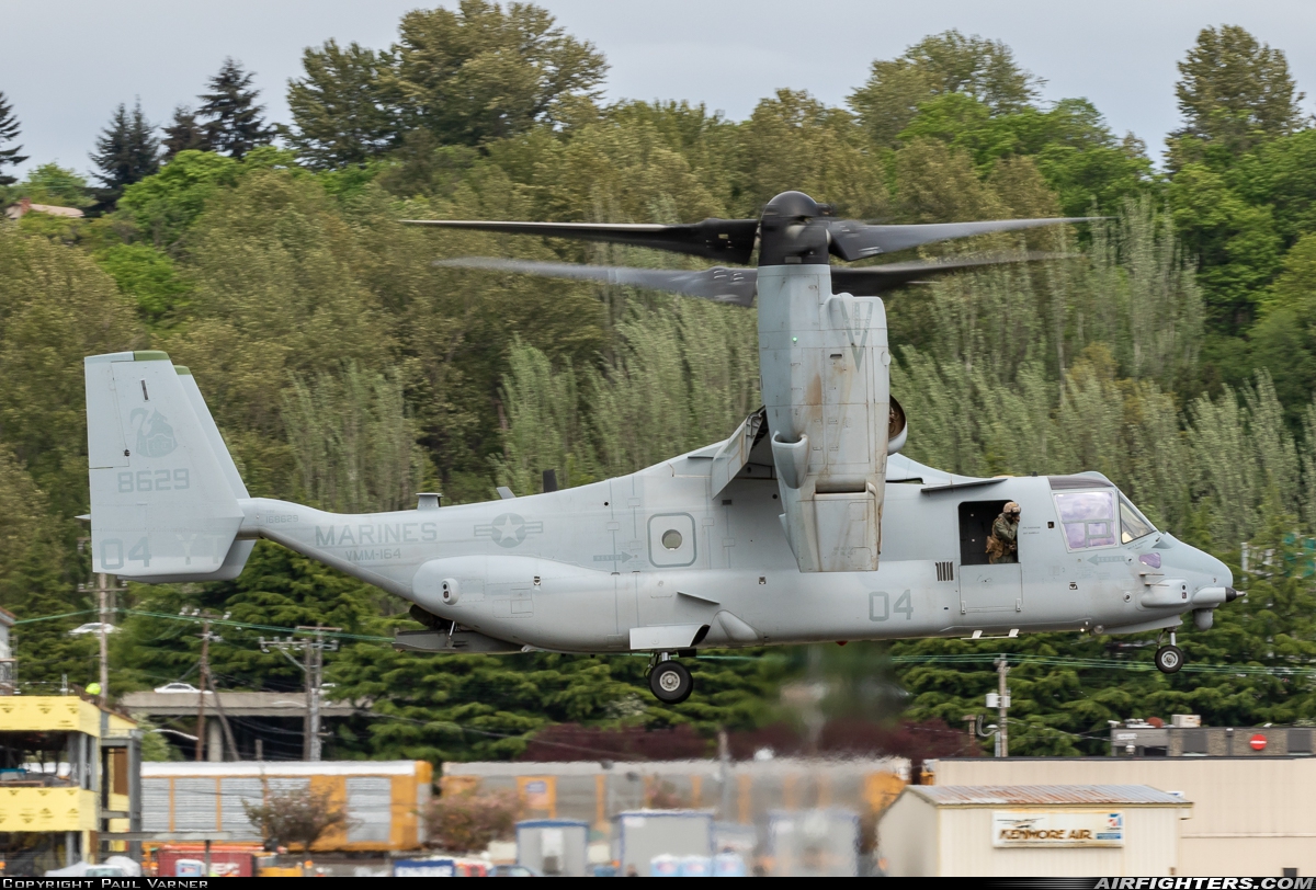 USA - Marines Bell / Boeing MV-22B Osprey 168629 at Seattle - Boeing Field / King County Int. (BFI / KBFI), USA