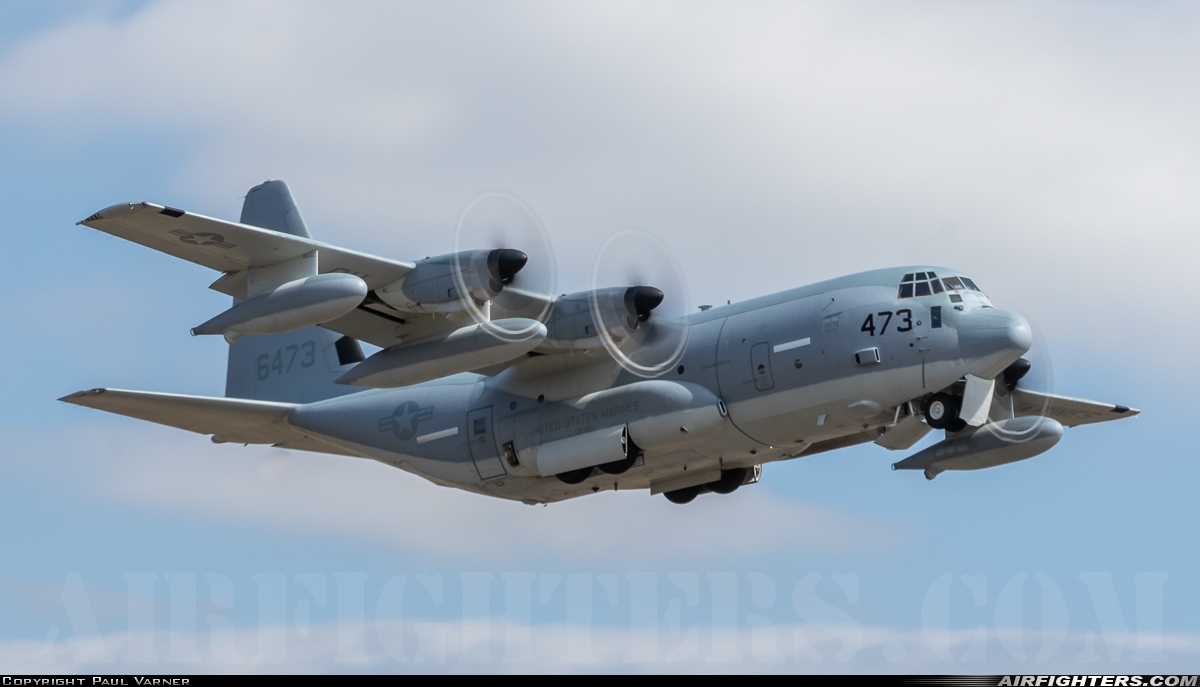 USA - Marines Lockheed Martin KC-130J Hercules (L-382) 166473 at Seattle - Boeing Field / King County Int. (BFI / KBFI), USA