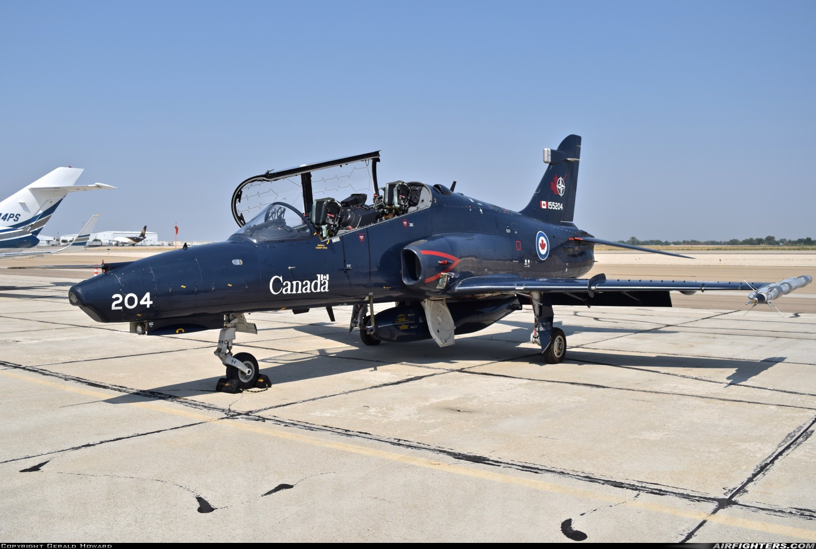 Canada - Air Force BAE Systems CT-155 Hawk (Hawk Mk.115) 155204 at Boise - Air Terminal / Gowen Field (Municipal) (BOI / KBOI), USA