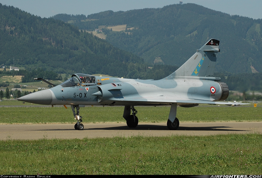 France - Air Force Dassault Mirage 2000C 16 at Zeltweg (LOXZ), Austria