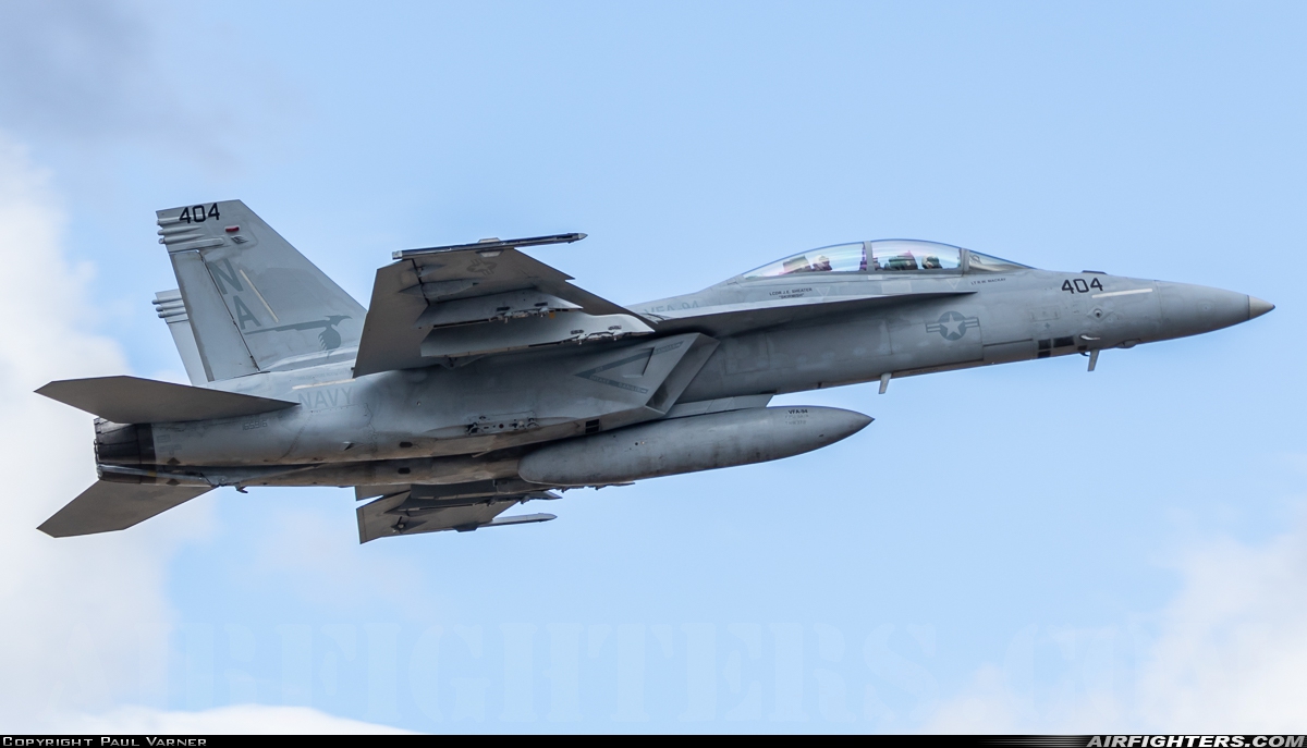 USA - Navy Boeing F/A-18F Super Hornet 165916 at Seattle - Boeing Field / King County Int. (BFI / KBFI), USA