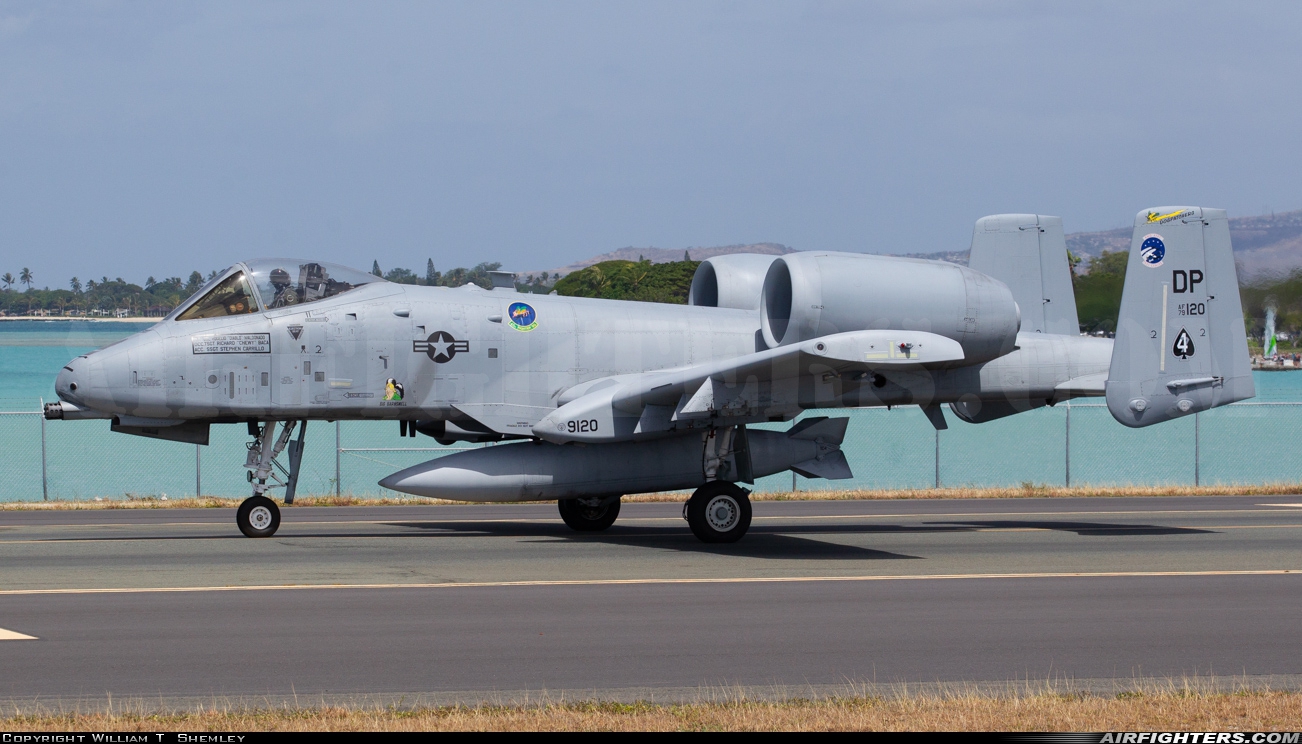 USA - Air Force Fairchild A-10C Thunderbolt II 79-0120 at Honolulu - Int. / Hickam AFB (HNL / HIK / PHNL / PHIK), USA