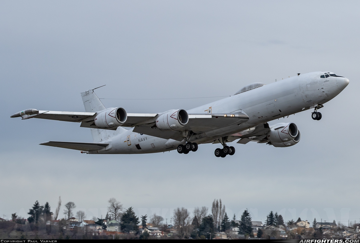 USA - Navy Boeing E-6B Mercury (707-300) 164408 at Seattle - Boeing Field / King County Int. (BFI / KBFI), USA