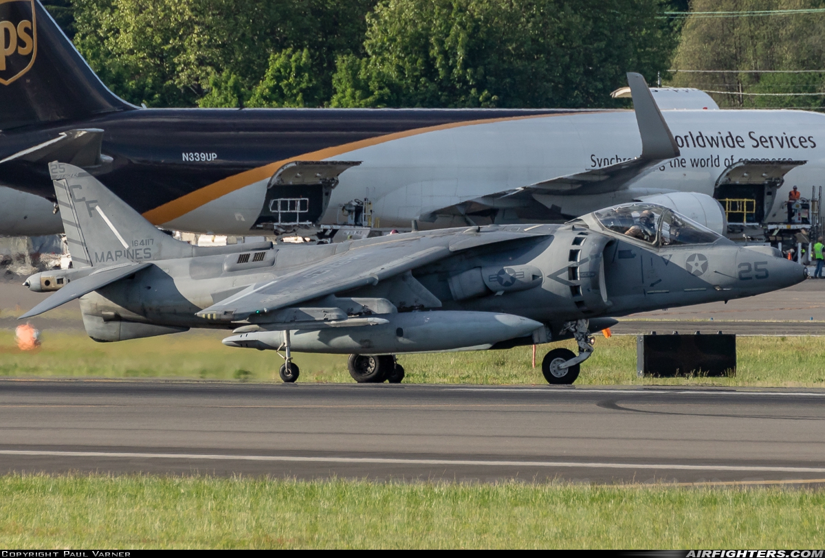 USA - Marines McDonnell Douglas AV-8B Harrier II 164117 at Seattle - Boeing Field / King County Int. (BFI / KBFI), USA