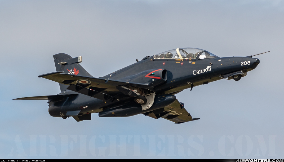 Canada - Air Force BAE Systems CT-155 Hawk (Hawk Mk.115) 155208 at Seattle - Boeing Field / King County Int. (BFI / KBFI), USA