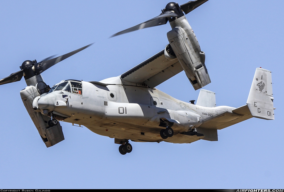 USA - Marines Bell / Boeing MV-22B Osprey 168346 at Madrid - Torrejon (TOJ / LETO), Spain