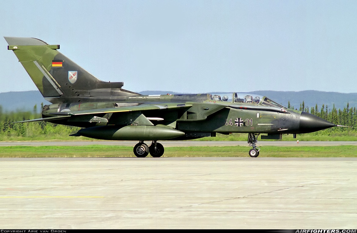 Germany - Air Force Panavia Tornado IDS 44+31 at Goose Bay (YYR / CYYR), Canada