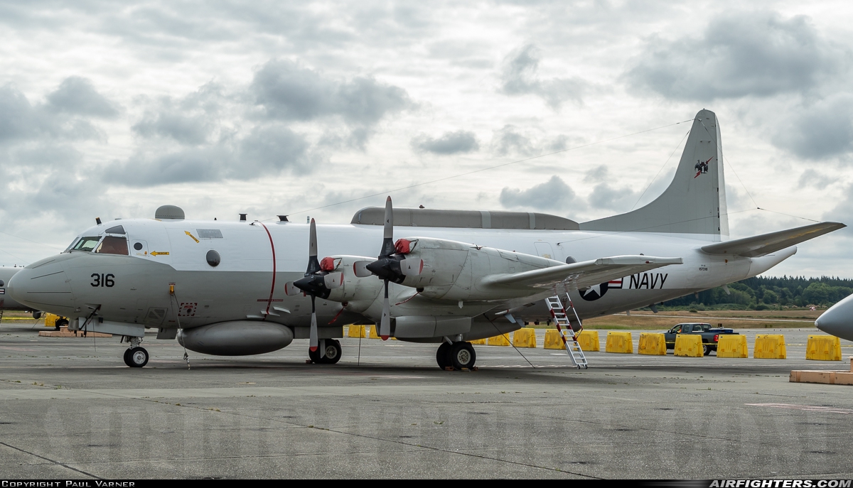 USA - Navy Lockheed EP-3E Aries II 157316 at Oak Harbor - Whidbey Island NAS / Ault Field (NUW), USA