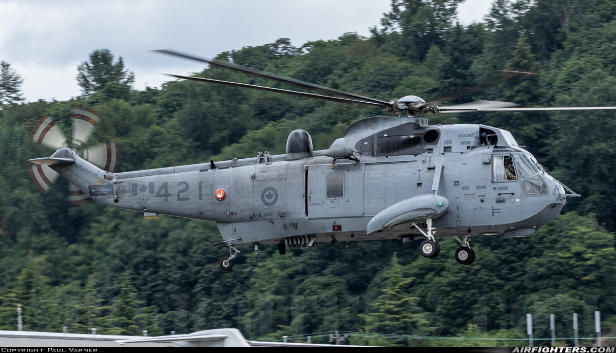 Canada - Air Force Sikorsky CH-124A Sea King (S-61A) 12421 at Seattle - Boeing Field / King County Int. (BFI / KBFI), USA