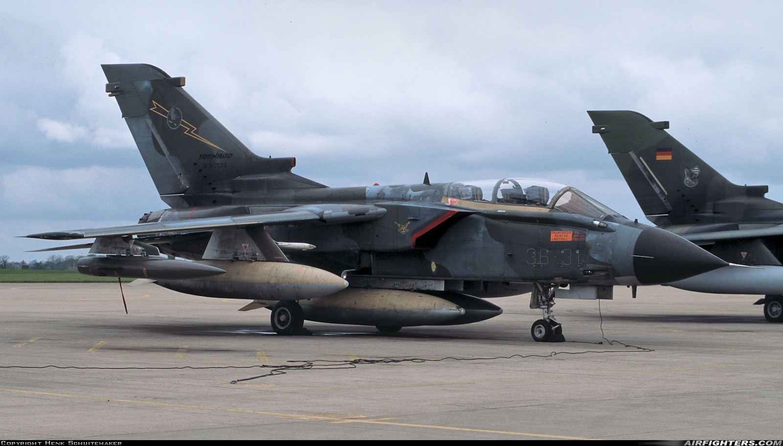 Italy - Air Force Panavia Tornado IDS MM7023 at Cottesmore (Oakham) (OKH / EGXJ), UK