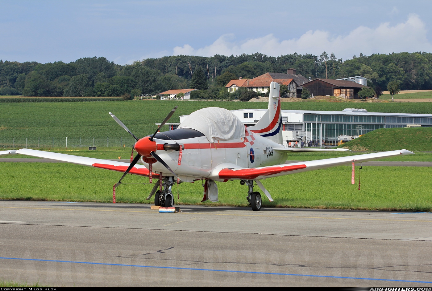 Croatia - Air Force Pilatus PC-9M 069 at Payerne (LSMP), Switzerland