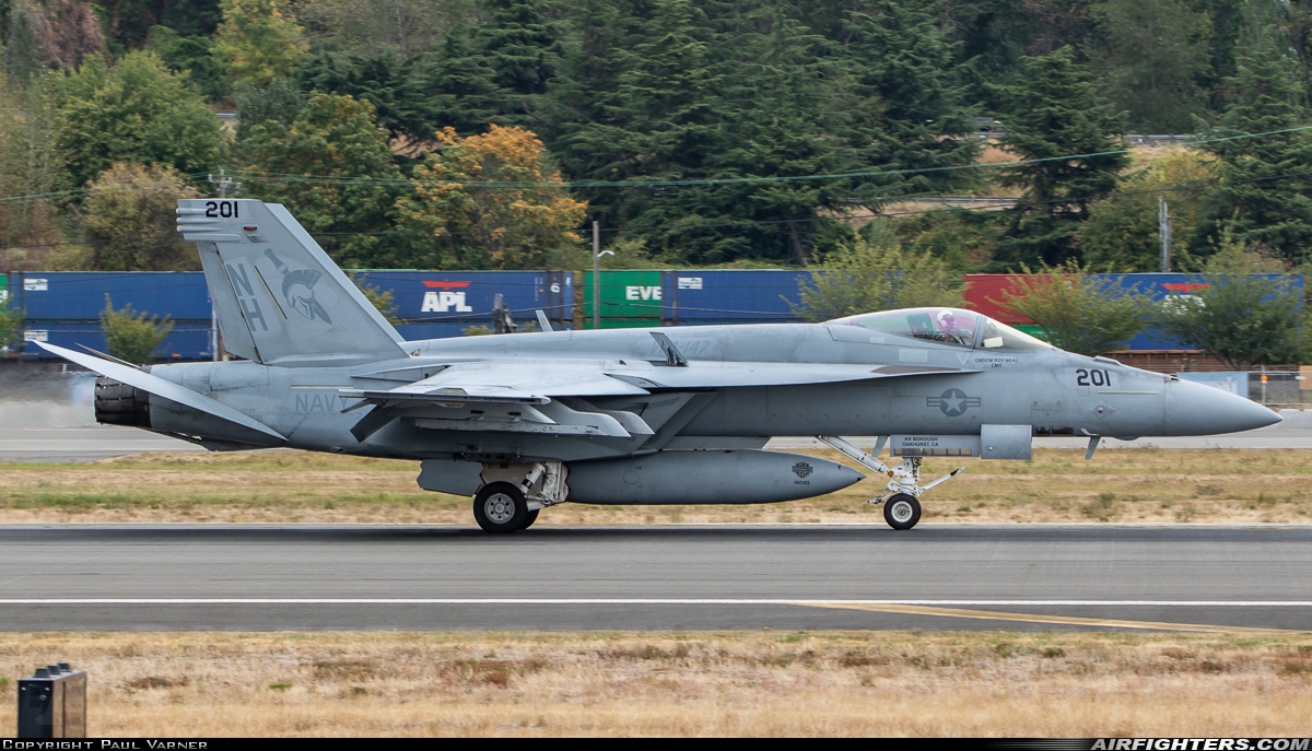 USA - Navy Boeing F/A-18E Super Hornet 168868 at Seattle - Boeing Field / King County Int. (BFI / KBFI), USA