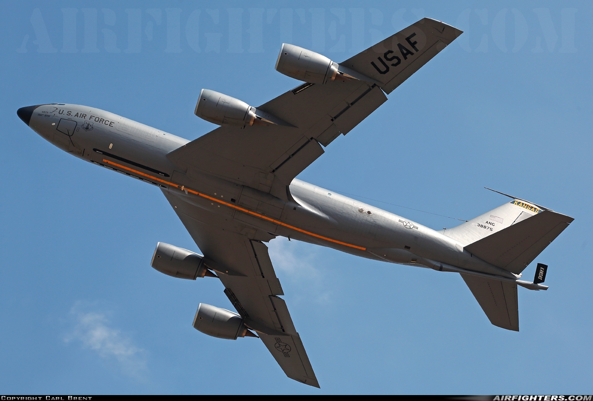 USA - Air Force Boeing KC-135R Stratotanker (717-148) 63-8875 at Mildenhall (MHZ / GXH / EGUN), UK