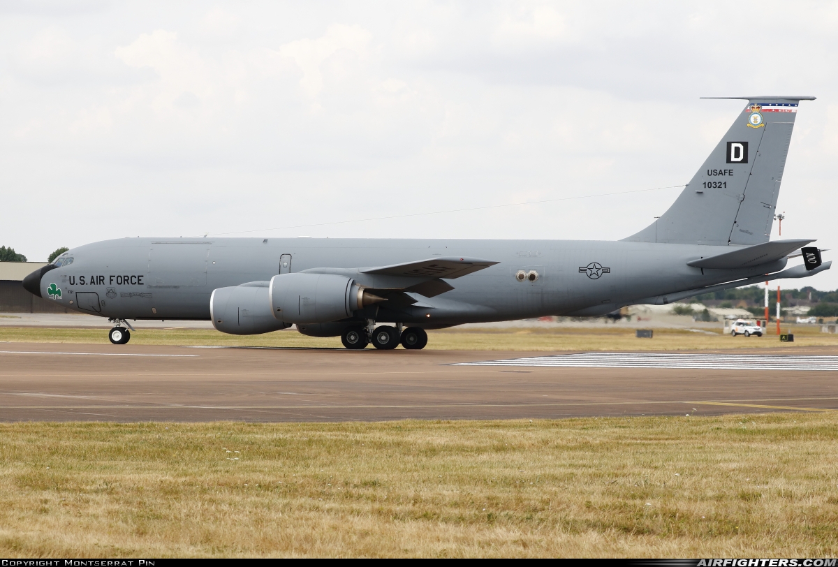 USA - Air Force Boeing KC-135R Stratotanker (717-100) 61-0321 at Fairford (FFD / EGVA), UK