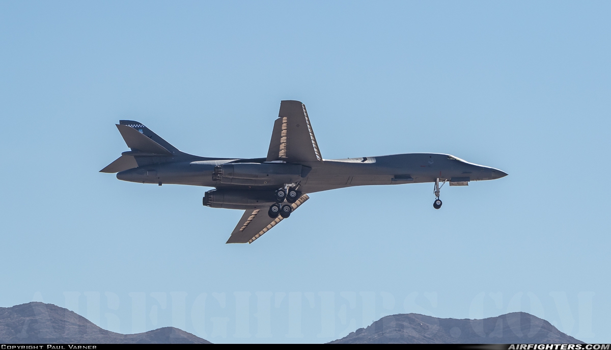 USA - Air Force Rockwell B-1B Lancer 86-0101 at Las Vegas - Nellis AFB (LSV / KLSV), USA