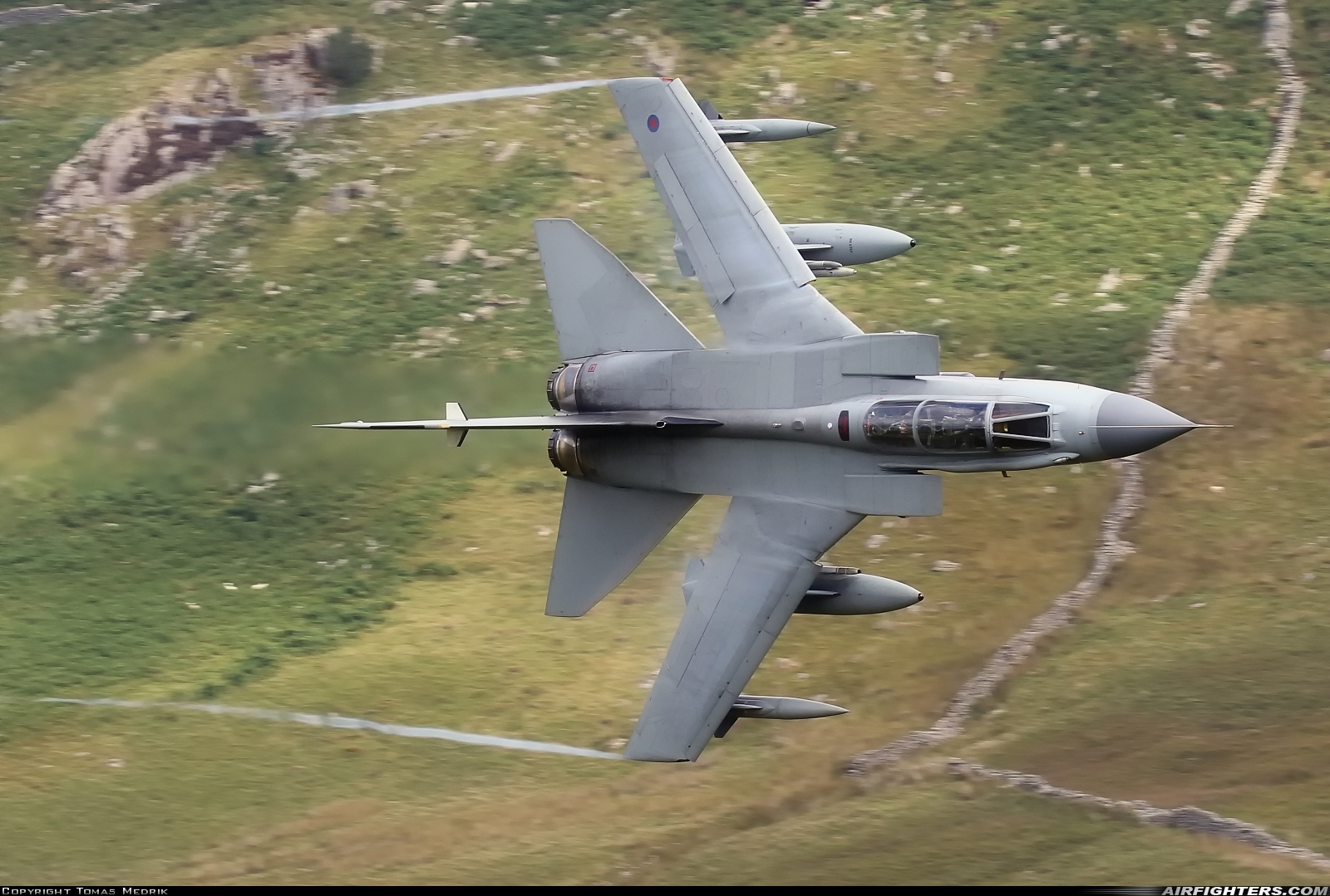 UK - Air Force Panavia Tornado GR4 ZA553 at Off-Airport - Machynlleth Loop Area, UK