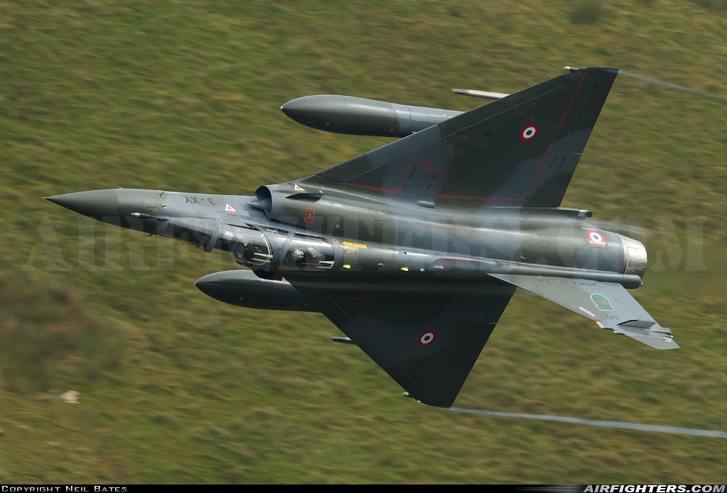 France - Air Force Dassault Mirage 2000D 649 at Off-Airport - Machynlleth Loop Area, UK