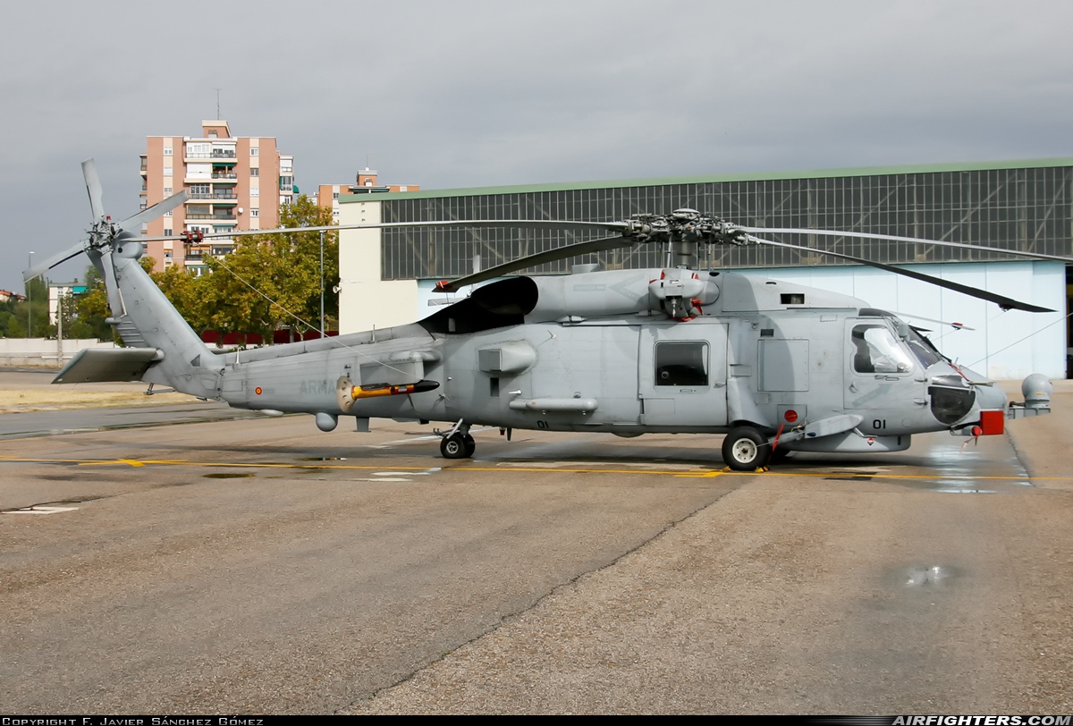 Spain - Navy Sikorsky SH-60B Seahawk (S-70B-1) HS.23-01 at Madrid - Cuatro Vientos (LECU / LEVS), Spain