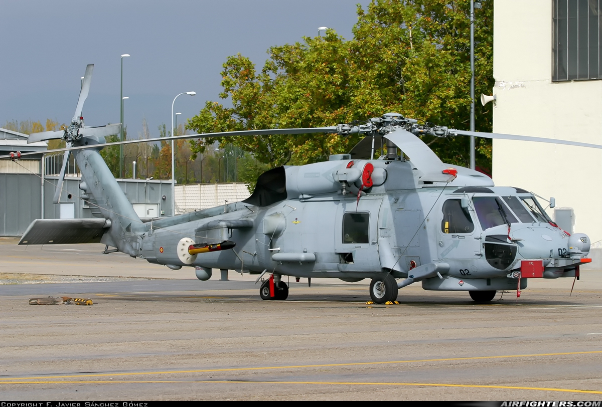 Spain - Navy Sikorsky SH-60B Seahawk (S-70B-1) HS.23-02 at Madrid - Cuatro Vientos (LECU / LEVS), Spain