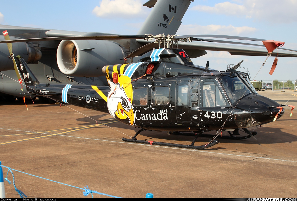 Canada - Air Force Bell CH-146 Griffon (412CF) 146430 at Fairford (FFD / EGVA), UK