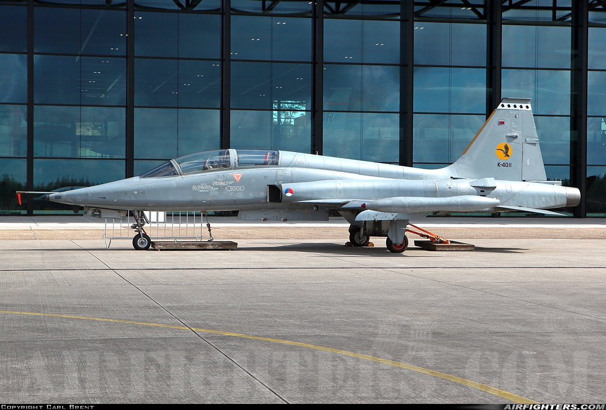 Netherlands - Air Force Canadair NF-5B (CL-226) K-4011 at Utrecht - Soesterberg (UTC / EHSB), Netherlands
