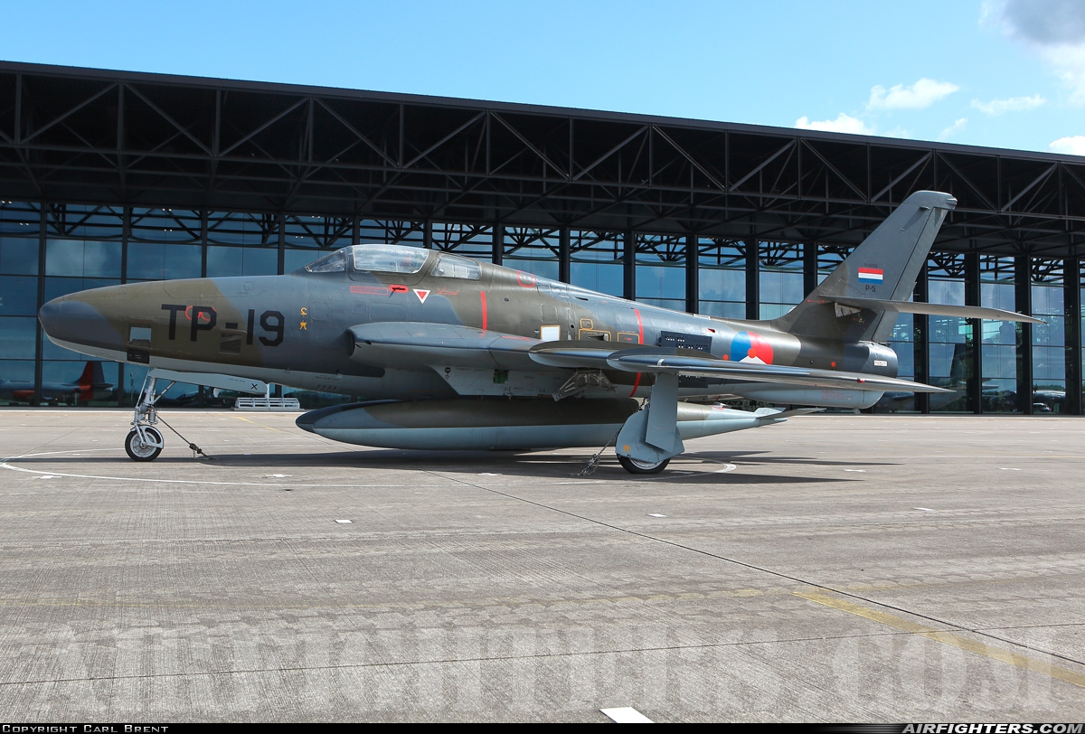 Netherlands - Air Force Republic RF-84F Thunderflash P-5 at Utrecht - Soesterberg (UTC / EHSB), Netherlands