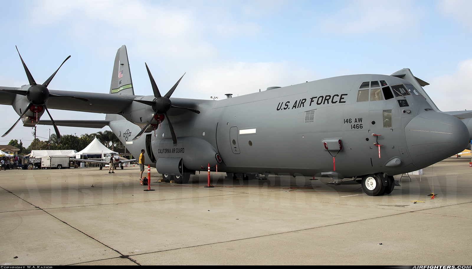 USA - Air Force Lockheed Martin C-130J-30 Hercules (L-382) 05-1466 at Camarillo (Oxnard AFB) (CMA), USA