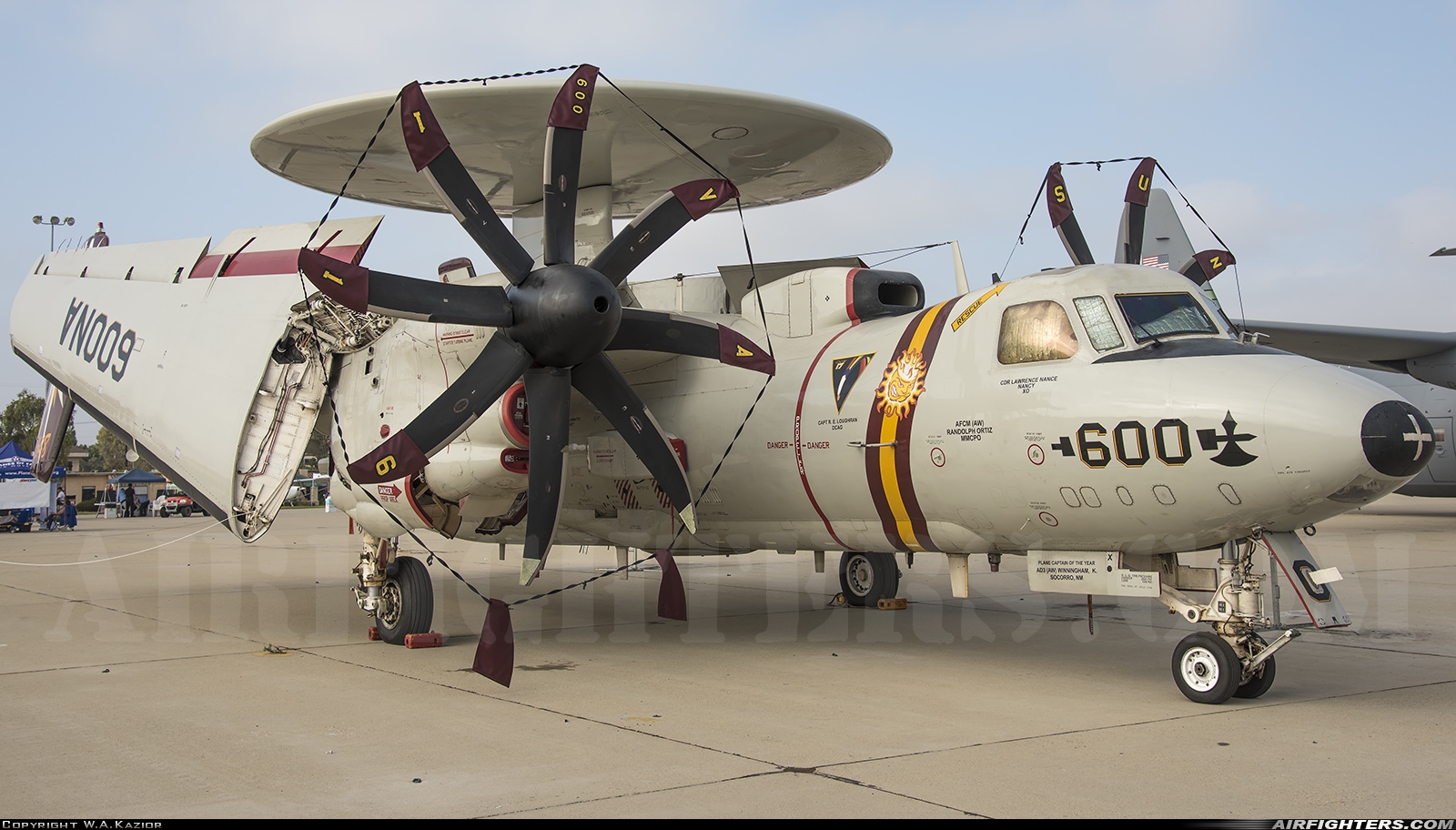 USA - Navy Grumman E-2C+ Hawkeye 165648 at Camarillo (Oxnard AFB) (CMA), USA