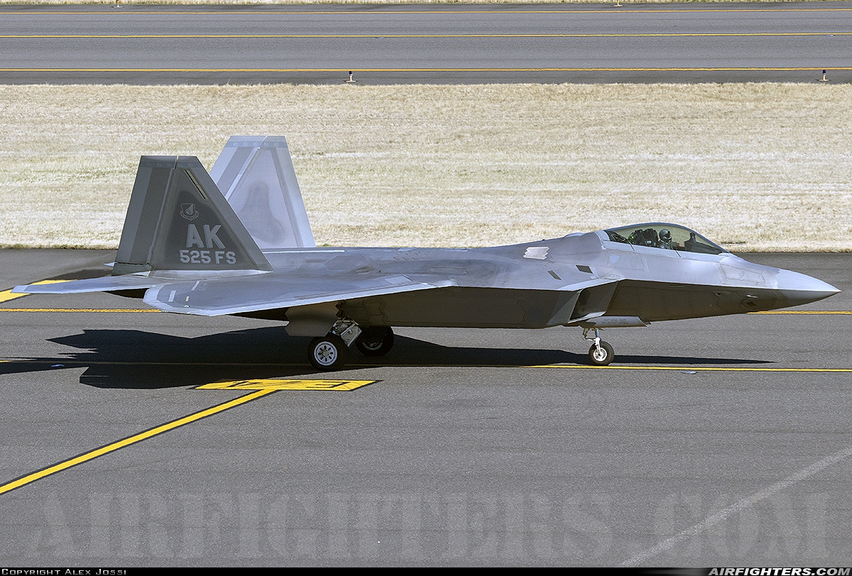 USA - Air Force Lockheed Martin F-22A Raptor 10-4195 at Portland - Int. (PDX / KPDX), USA