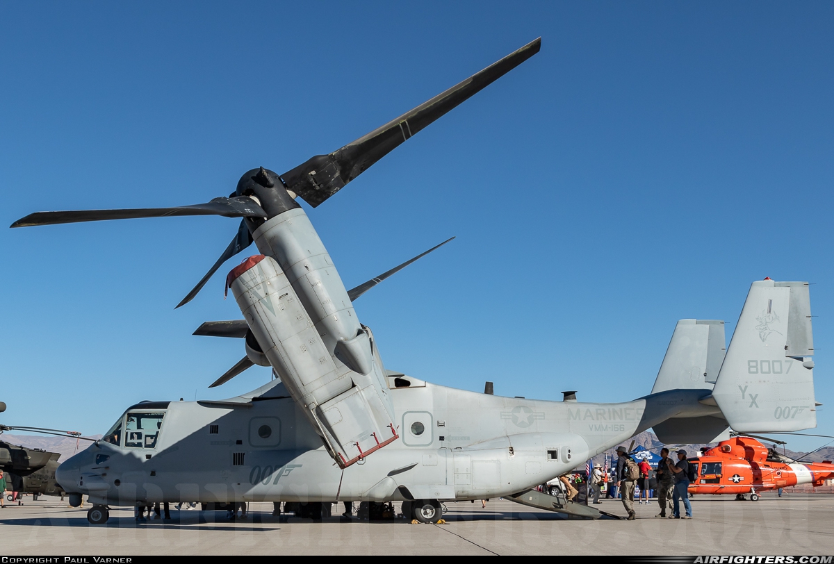 USA - Marines Bell / Boeing MV-22B Osprey 168007 at Las Vegas - Nellis AFB (LSV / KLSV), USA