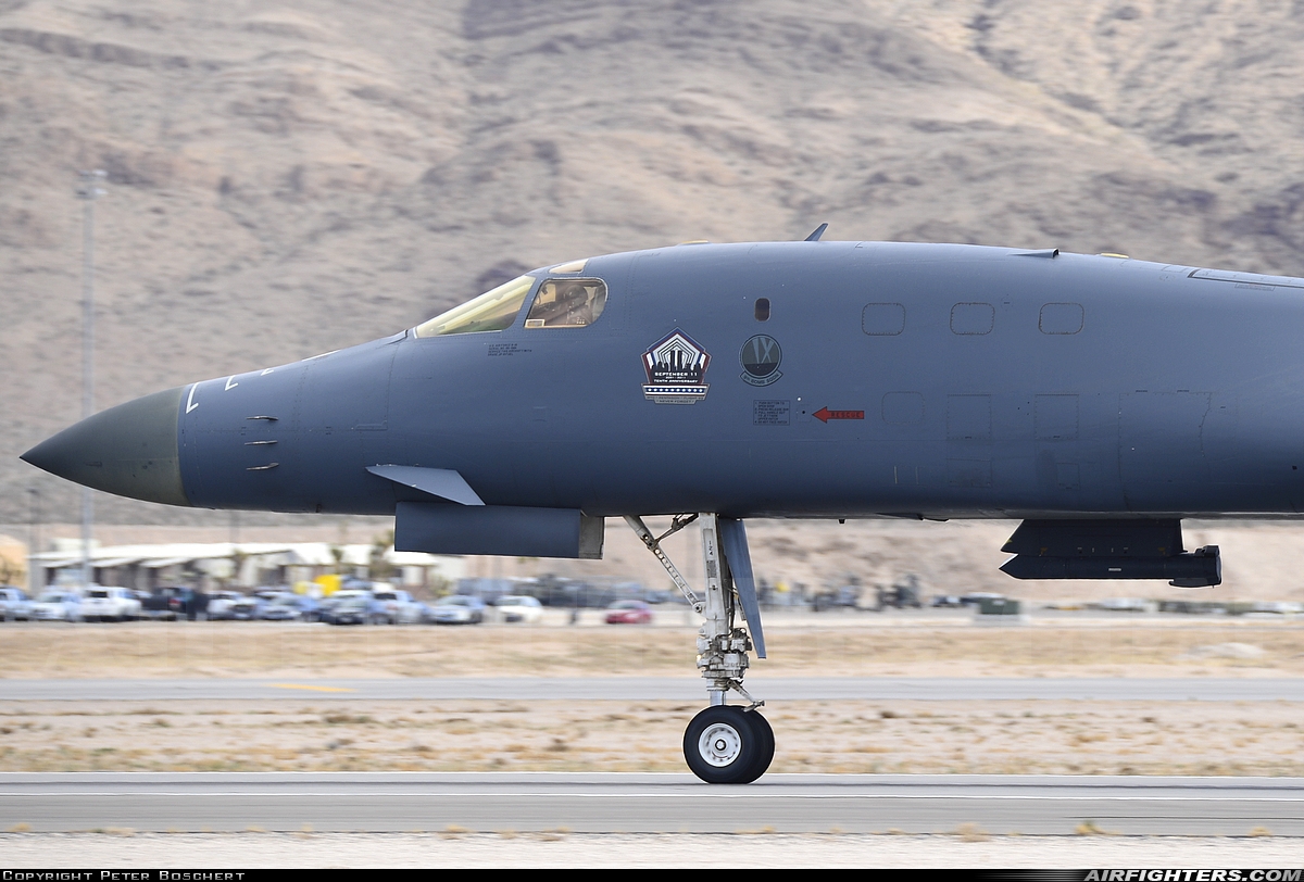 USA - Air Force Rockwell B-1B Lancer 86-0124 at Las Vegas - Nellis AFB (LSV / KLSV), USA