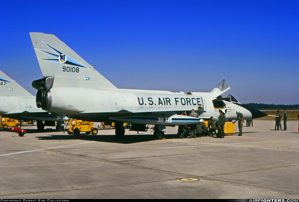 USA - Air Force Convair F-106A Delta Dart (8) 59-0108 at Panama City - Tyndall AFB (PAM / KPAM), USA