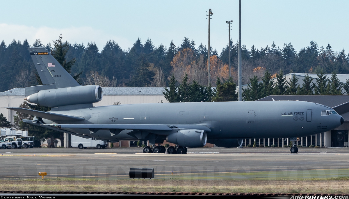 USA - Air Force McDonnell Douglas KC-10A Extender (DC-10-30CF) 79-0433 at Tacoma - McChord AFB (TCM / KTCM), USA