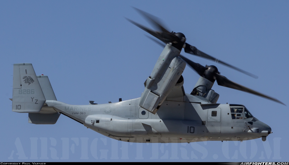 USA - Marines Bell / Boeing MV-22B Osprey 168286 at Yuma - MCAS / Int. (NYL / KNYL), USA