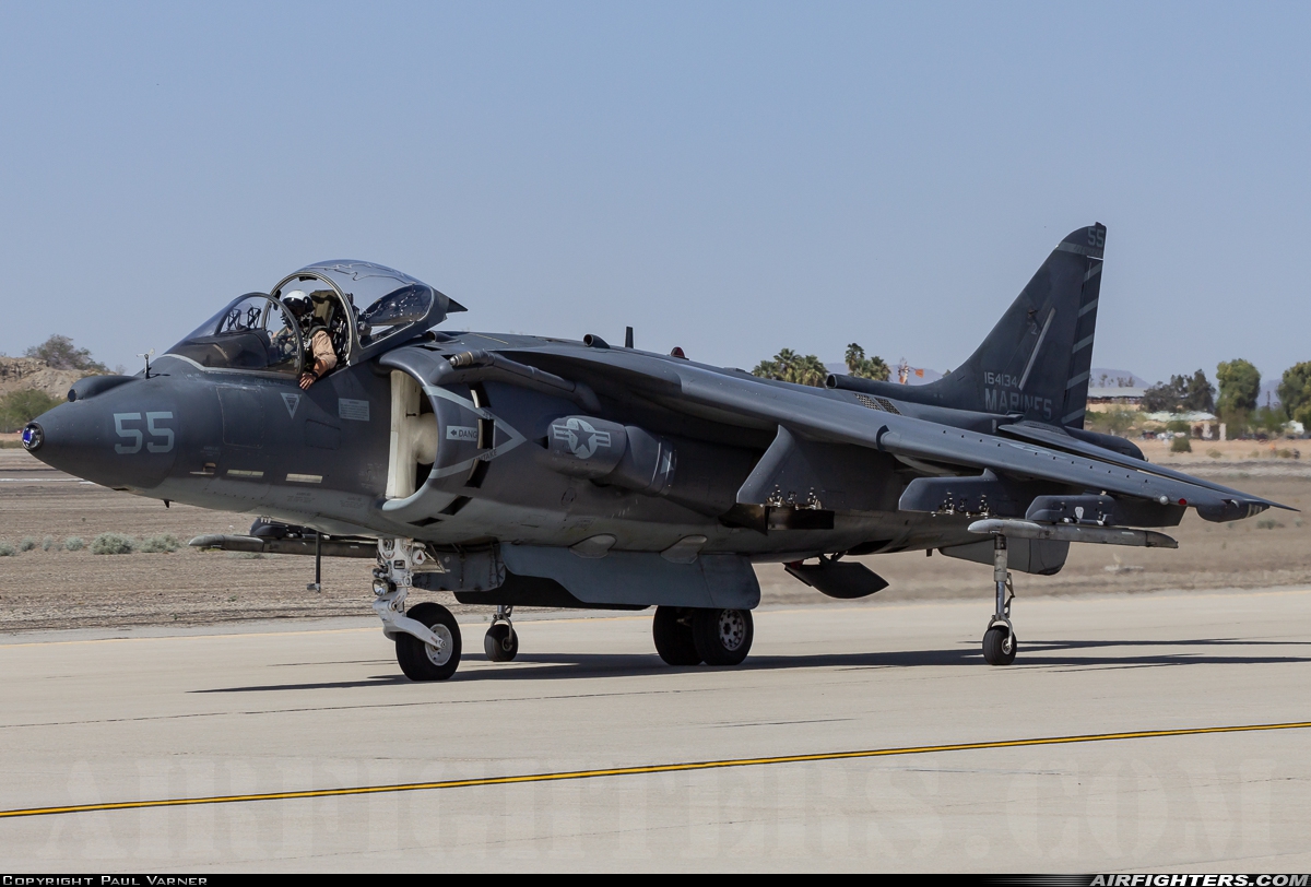 USA - Marines McDonnell Douglas AV-8B Harrier II 164134 at Yuma - MCAS / Int. (NYL / KNYL), USA