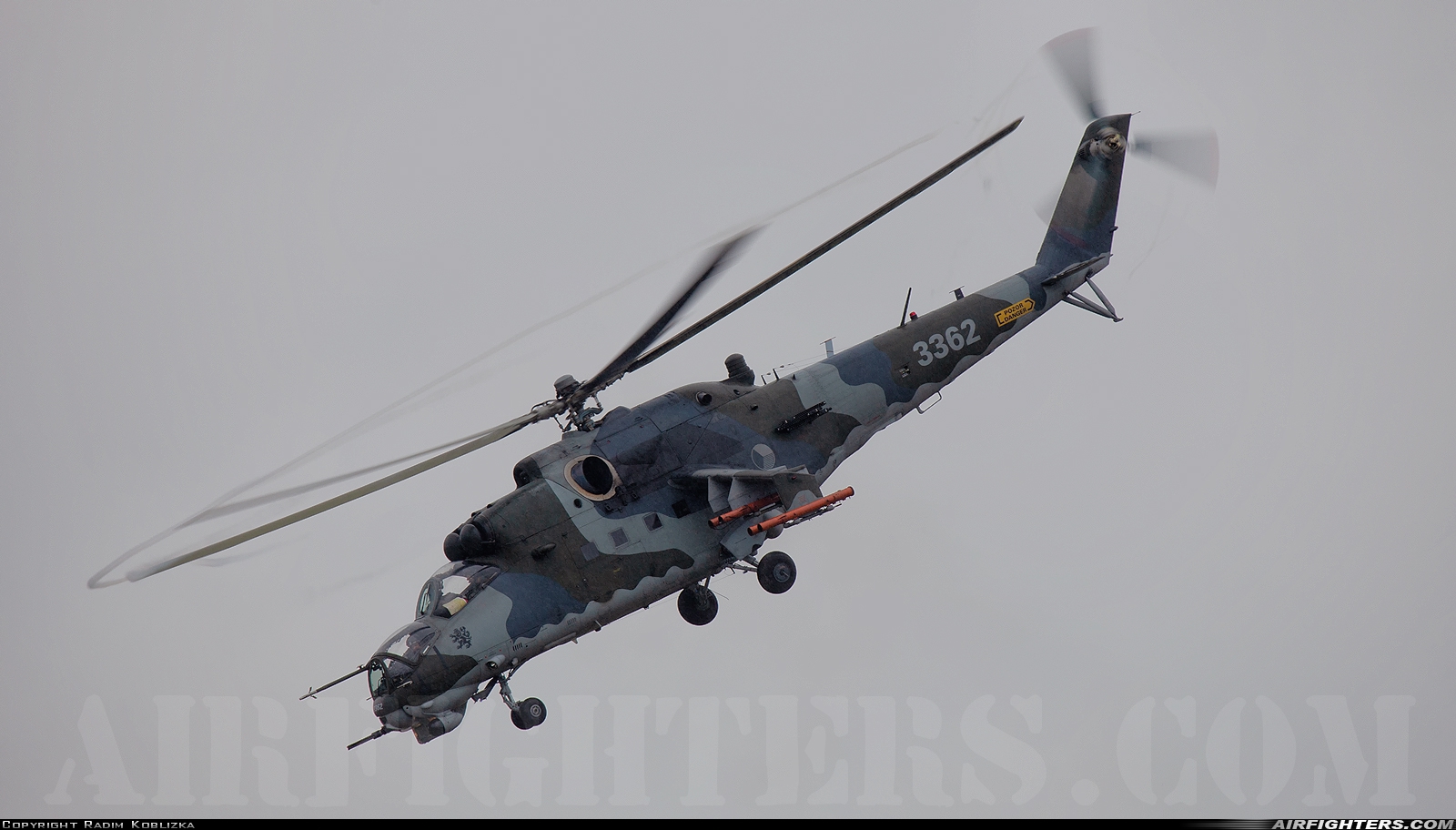 Czech Republic - Air Force Mil Mi-35 (Mi-24V) 3362 at Radom - Sadkow (EPRA), Poland