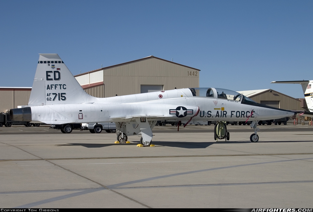 USA - Air Force Northrop AT-38B Talon 62-3715 at Edwards - AFB (EDW / KEDW), USA