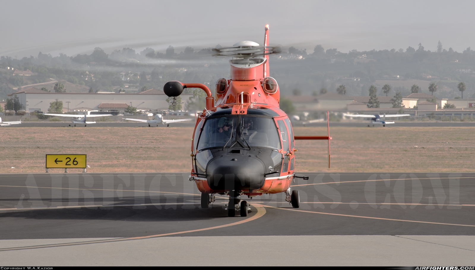 USA - Coast Guard Aerospatiale HH-65B Dolphin 6510 at Camarillo (Oxnard AFB) (CMA), USA