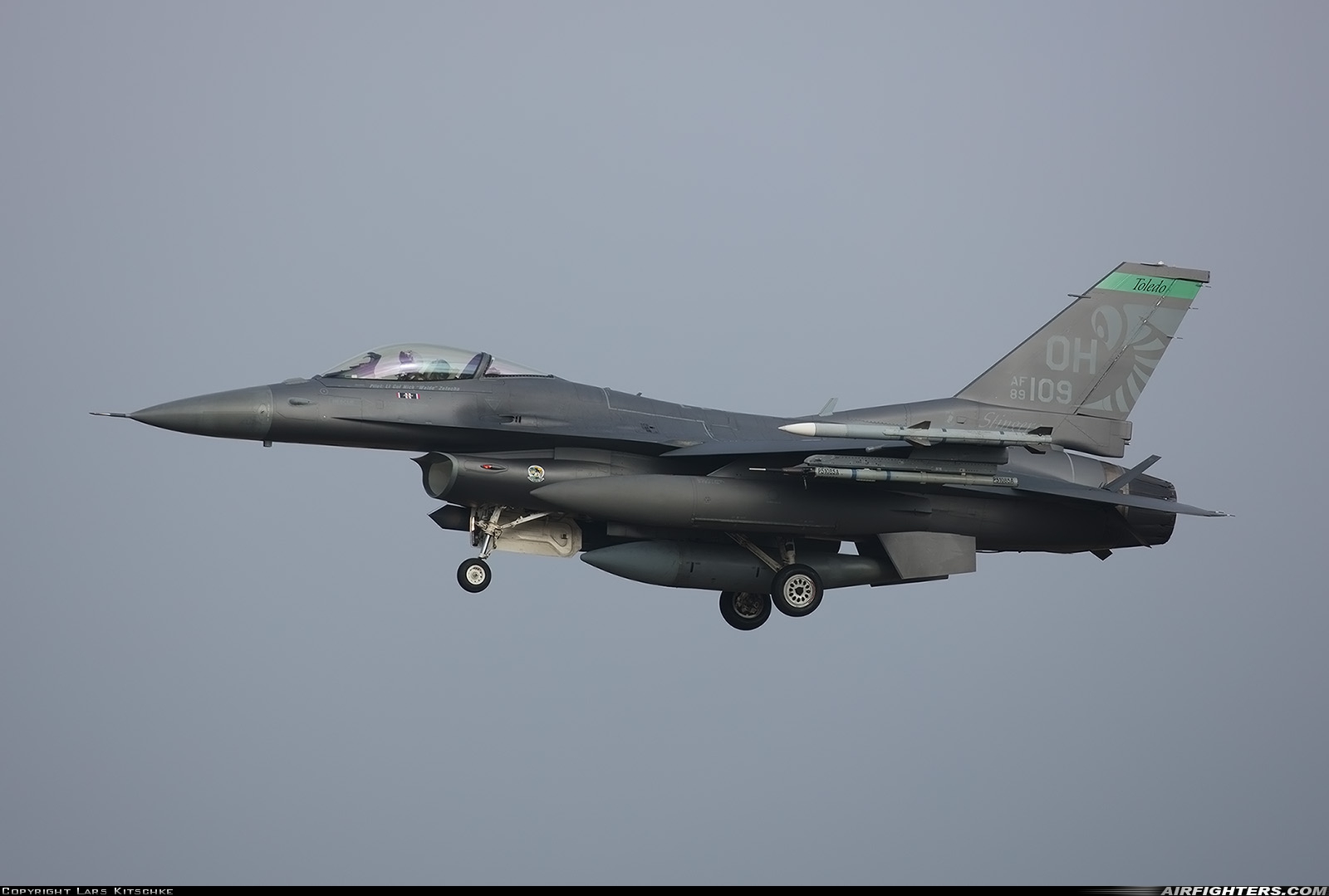 USA - Air Force General Dynamics F-16C Fighting Falcon 89-2109 at Spangdahlem (SPM / ETAD), Germany