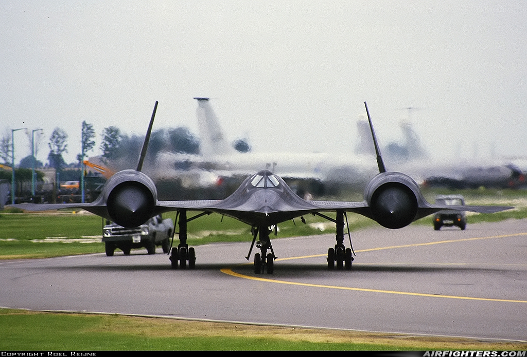USA - Air Force Lockheed SR-71A Blackbird 61-7979 at Mildenhall (MHZ / GXH / EGUN), UK