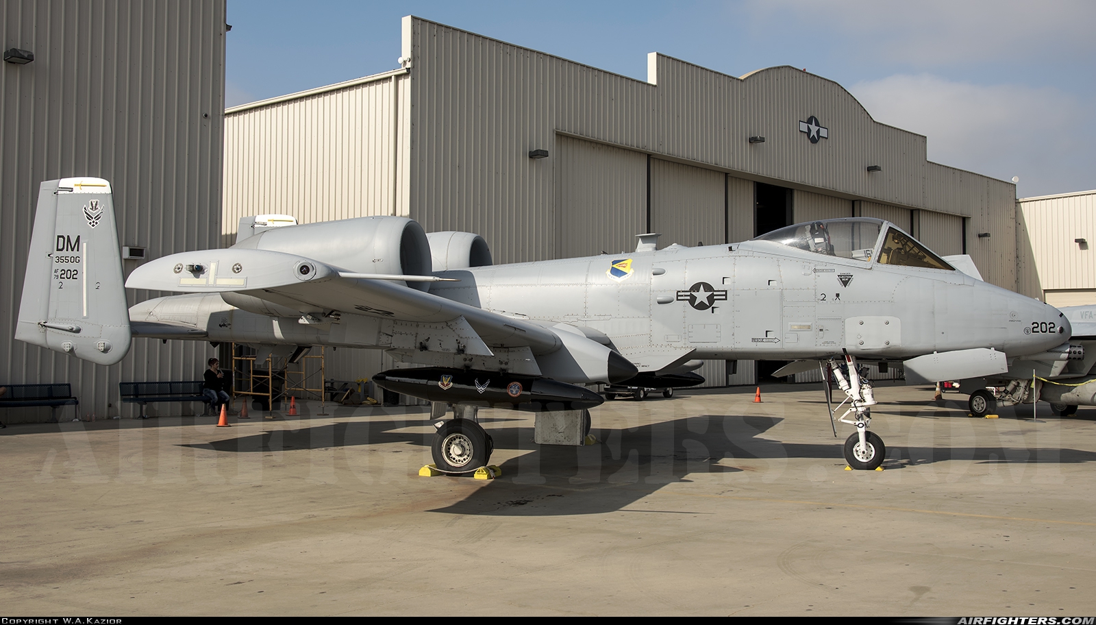 USA - Air Force Fairchild A-10C Thunderbolt II 79-0202 at Camarillo (Oxnard AFB) (CMA), USA
