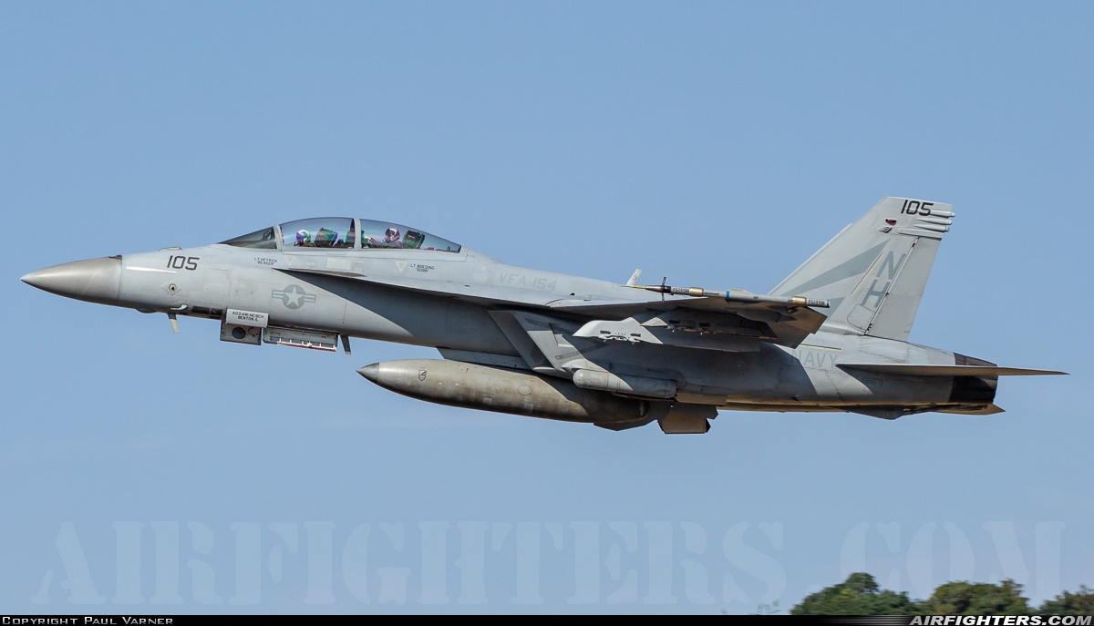 USA - Navy Boeing F/A-18F Super Hornet 166878 at Seattle - Boeing Field / King County Int. (BFI / KBFI), USA
