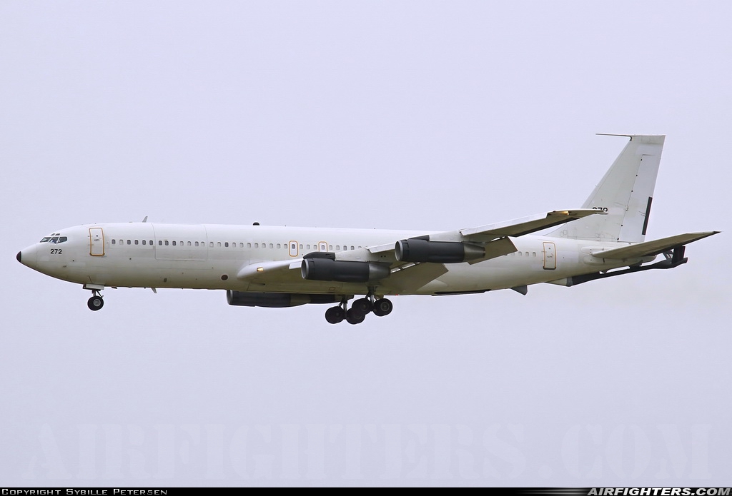 Israel - Air Force Boeing 707-3L6C Re'em 272 at Frankfurt - Main (Rhein-Main AB) (FRA / FRF / EDDF), Germany
