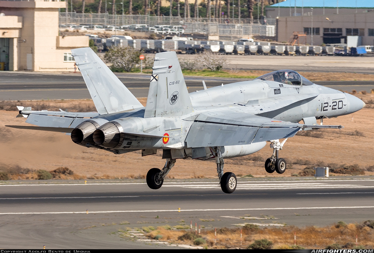 Spain - Air Force McDonnell Douglas C-15 Hornet (EF-18A+) C.15-62 at Gran Canaria (- Las Palmas / Gando) (LPA / GCLP), Spain