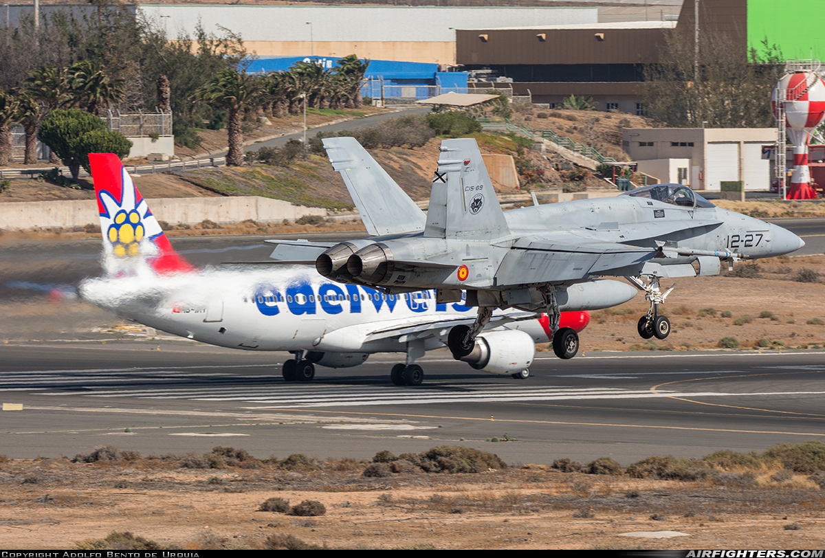 Spain - Air Force McDonnell Douglas C-15 Hornet (EF-18A+) C.15-69 at Gran Canaria (- Las Palmas / Gando) (LPA / GCLP), Spain