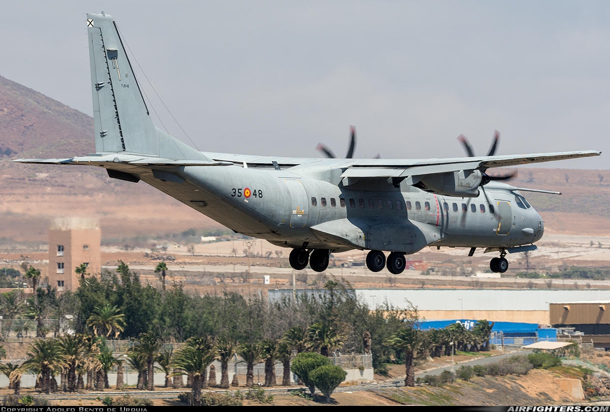 Spain - Air Force CASA C-295M T.21-10 at Gran Canaria (- Las Palmas / Gando) (LPA / GCLP), Spain