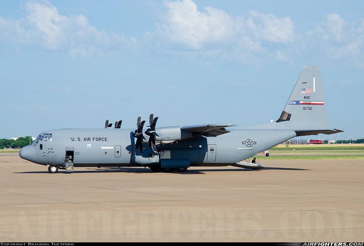 USA - Air Force Lockheed Martin C-130J-30 Hercules (L-382) 11-5732 at Fort Worth - Alliance (AFW / KAFW), USA