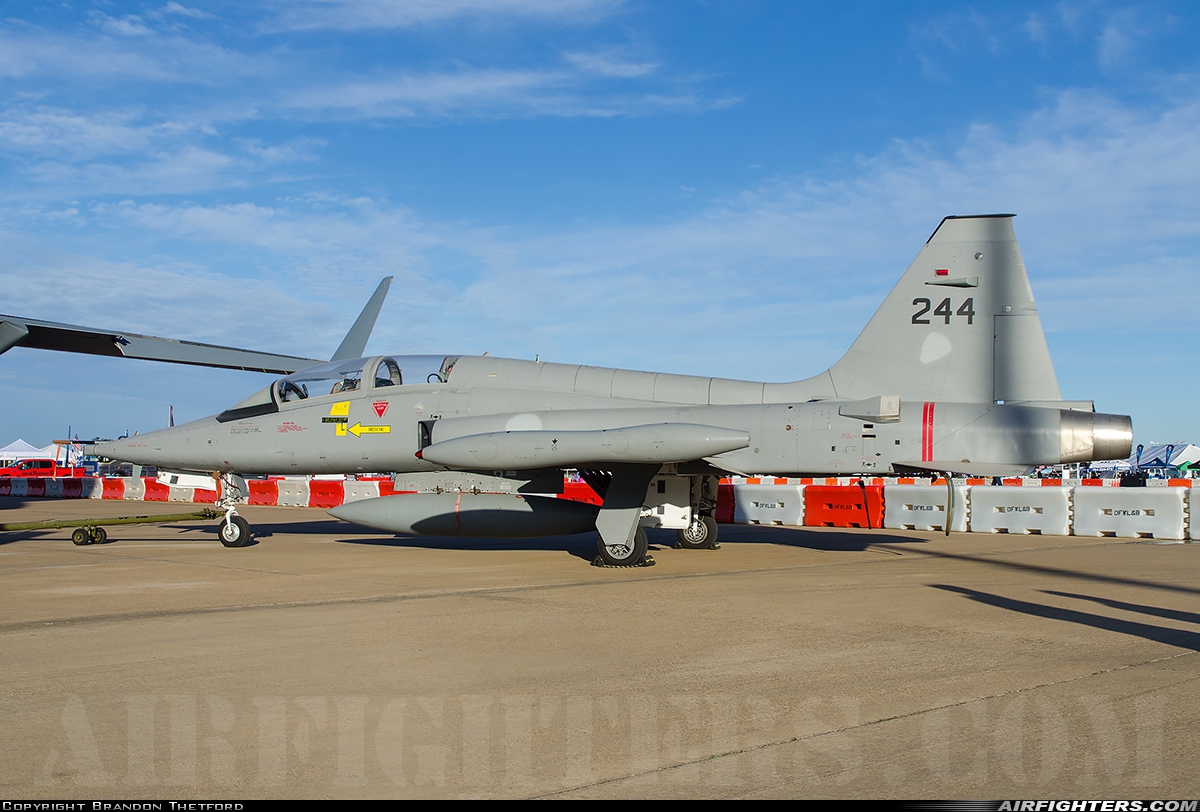 Norway - Air Force Northrop F-5B Freedom Fighter 244 at Fort Worth - Alliance (AFW / KAFW), USA